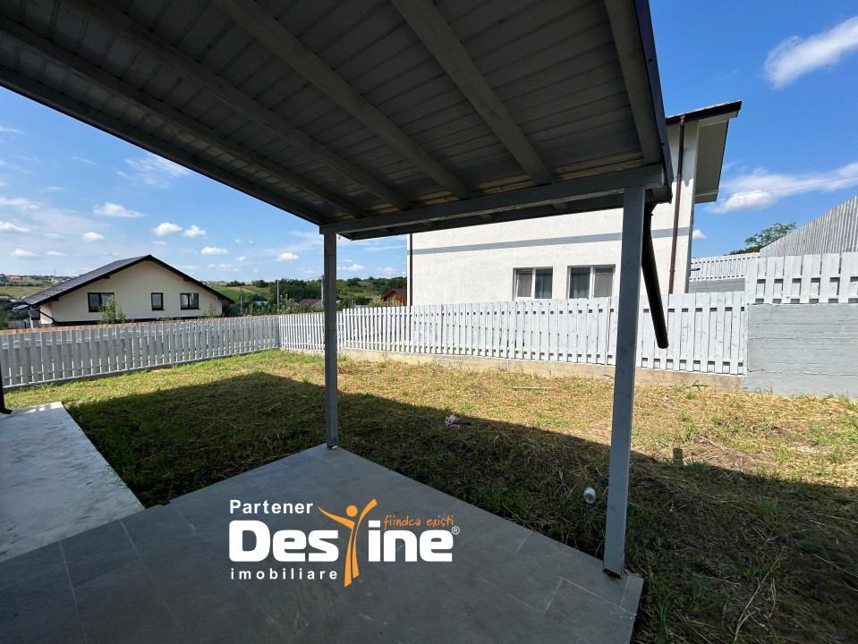 Casă individuală 120 mp 135.000 euro la asfalt cu toate utilitatile incluse