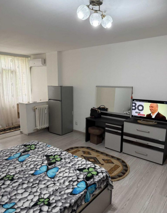 Tatarasi- Apartament 1 camera, etaj intermediar- Mobilat