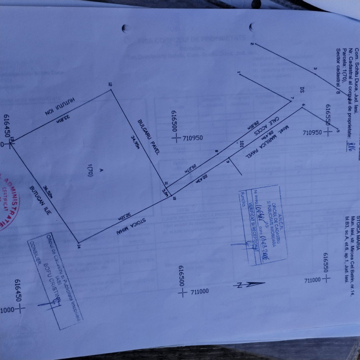 900 mp teren intravilan, comuna Schitu Duca