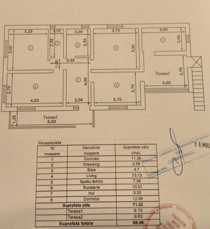 Casa Parter, 127 mp utili, cu 500 mp teren Rediu