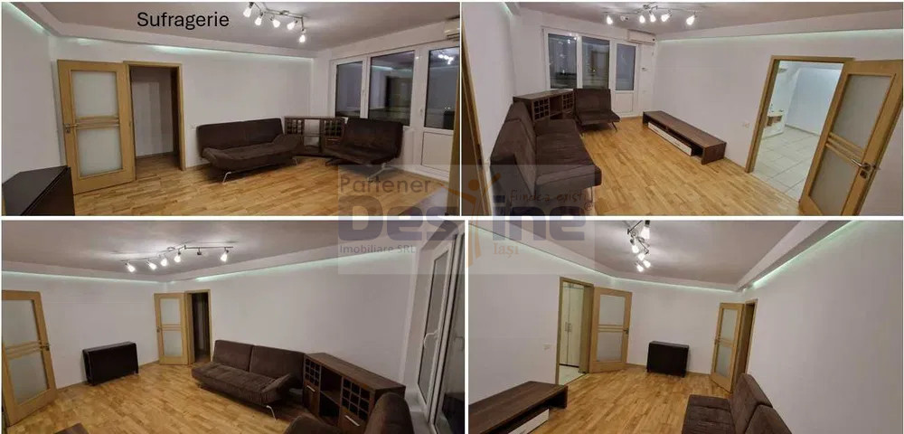 Apartament 4 camere-Semidecomandat-fara risc- Podu Ros