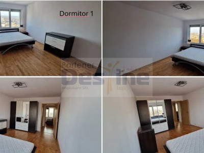 Apartament 4 camere-Semidecomandat-fara risc- Podu Ros