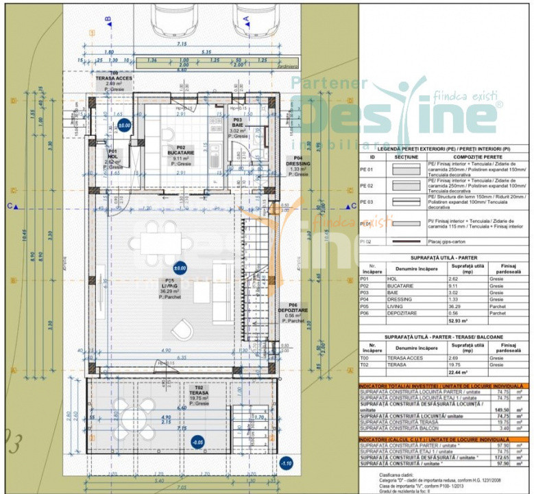 MIROSLAVA CENTRU, Proiect 7 CASE INDIVIDUALE, 179.900 € + TVA