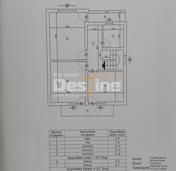 Casa individuala, P+1+POD,   Miroslava centru