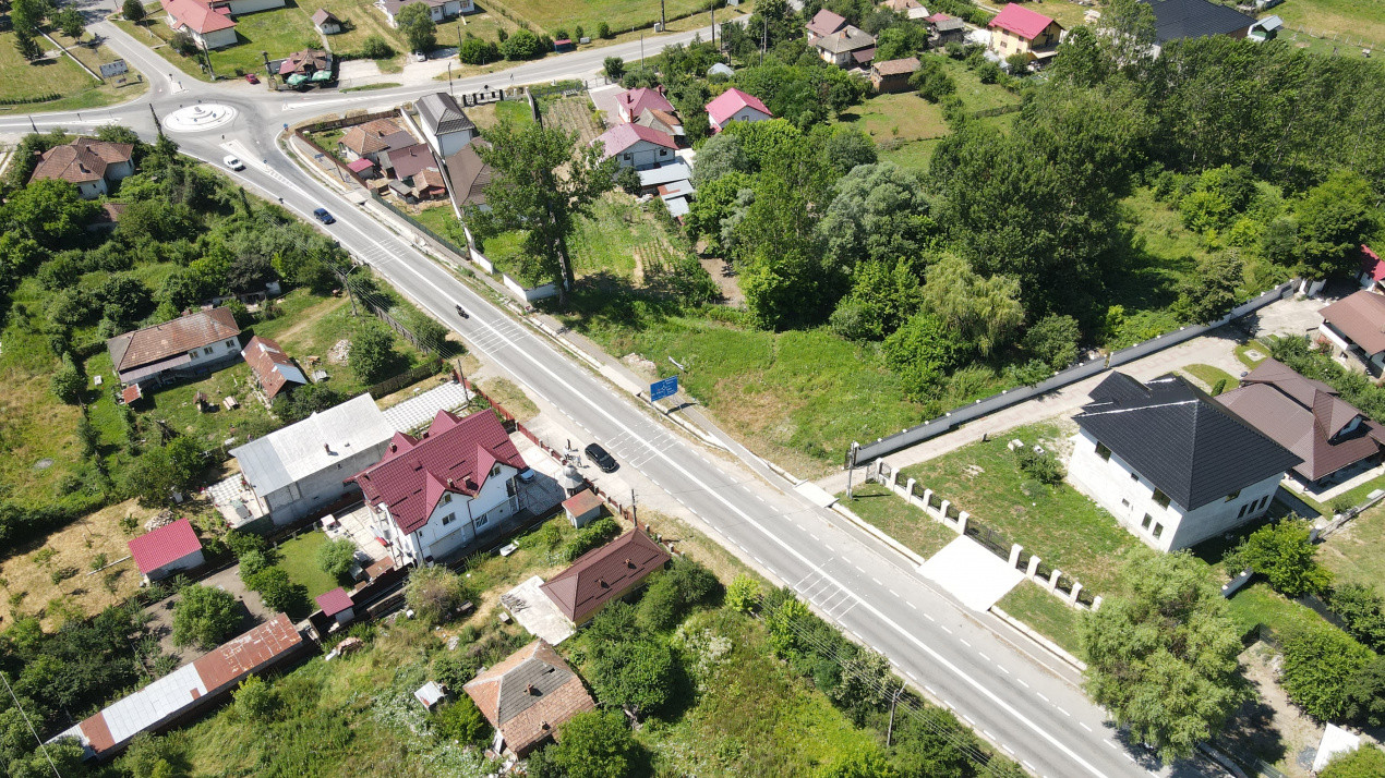 Teren cu potențial de dezvoltare – 614 mp în com Mihaești, jud Vâlcea
