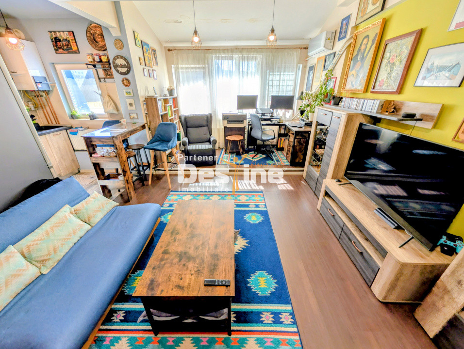 Apartament 3 camere 2 băi 54 mp mobilat utilat, Minerva - Alexandru cel Bun