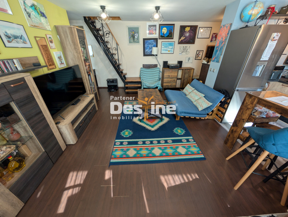 Apartament 3 camere 2 băi 54 mp mobilat utilat, Minerva - Alexandru cel Bun