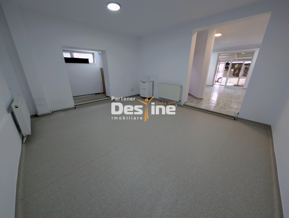 Chirie Spațiu comercial Kaufland Podu de Piatra 56 mp la stradă vitrina renovat