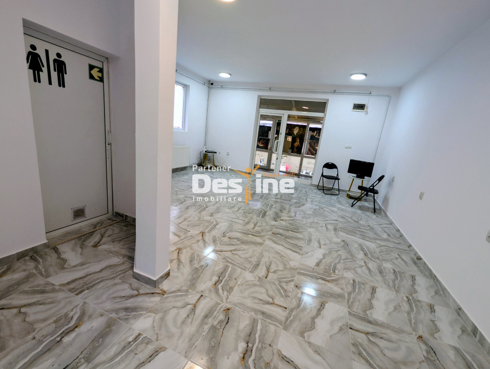 Chirie Spațiu comercial Kaufland Podu de Piatra 56 mp la stradă vitrina renovat