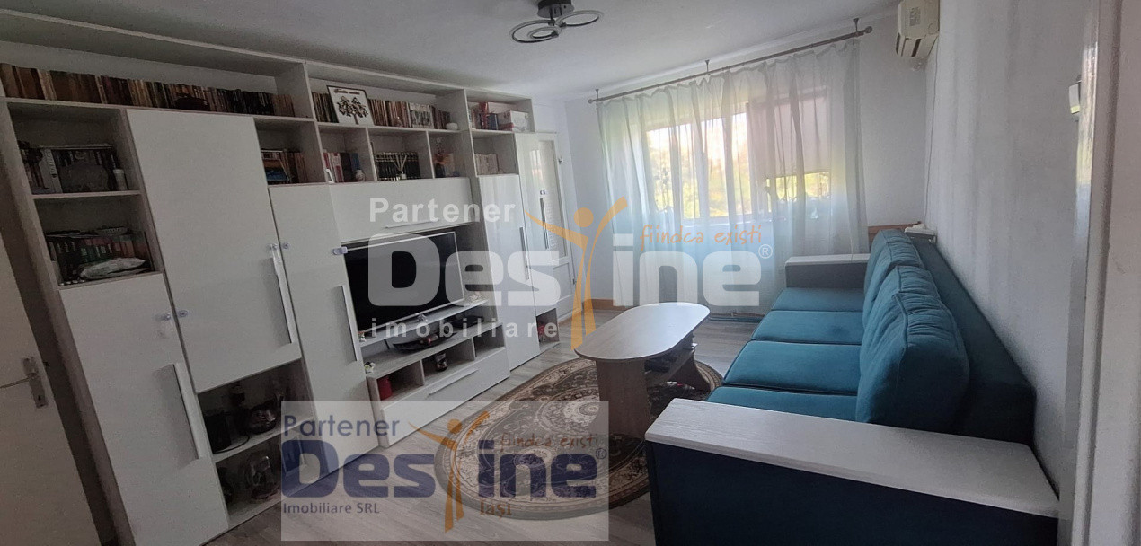 Apartament 3 camere Semidecomandat - 60mp, Etaj 4, Centrala termica - Podu Roș 