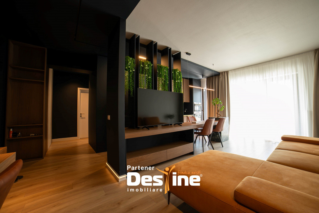 Apartament modern cu 2 camere 65 mp, mobilat si utilat premium - Silk District