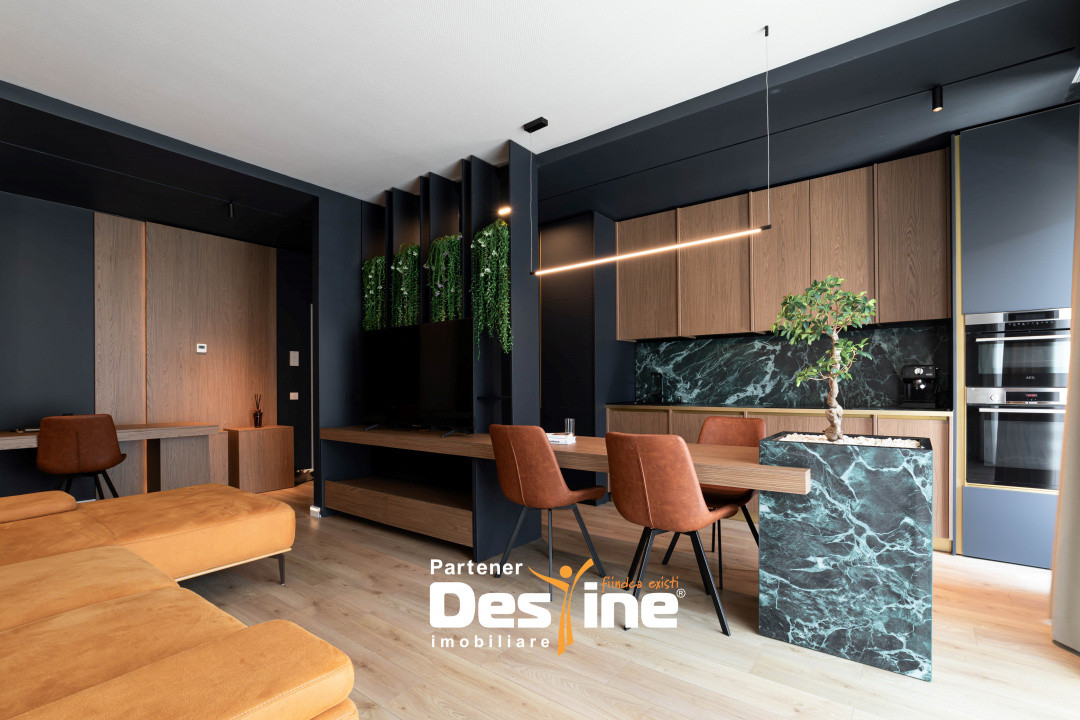 Apartament modern cu 2 camere 65 mp, mobilat si utilat premium - Silk District