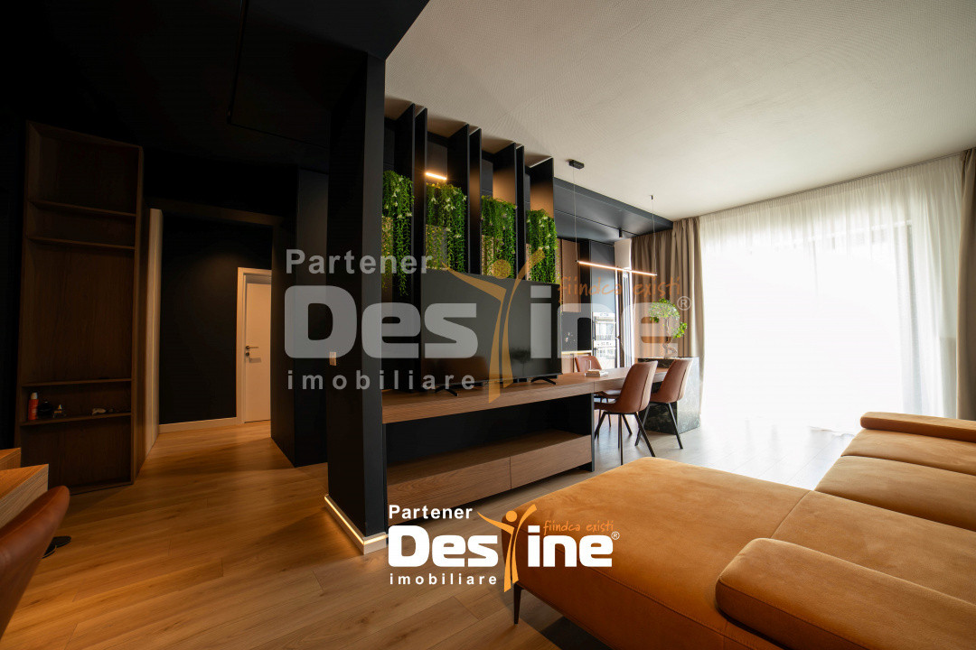 Apartament modern cu 2 camere 65 mp, mobilat si utilat premium - Silk District