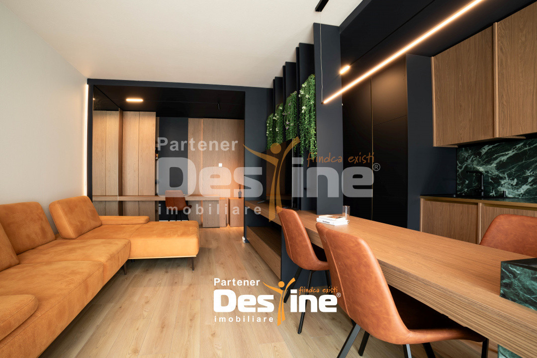 Apartament modern cu 2 camere 65 mp, mobilat si utilat premium - Silk District