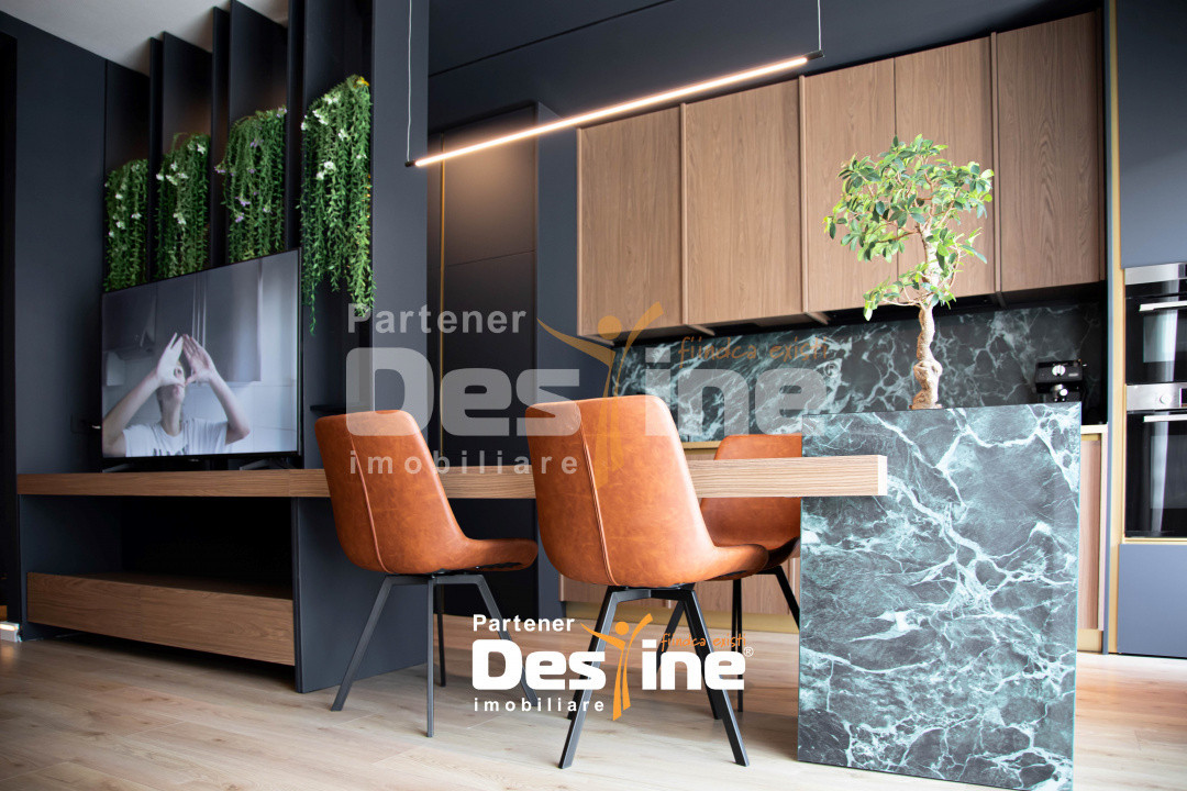 Apartament modern cu 2 camere 65 mp, mobilat si utilat premium - Silk District