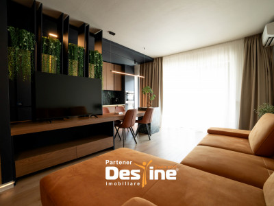 Apartament modern cu 2 camere 65 mp, mobilat si utilat premium - Silk District