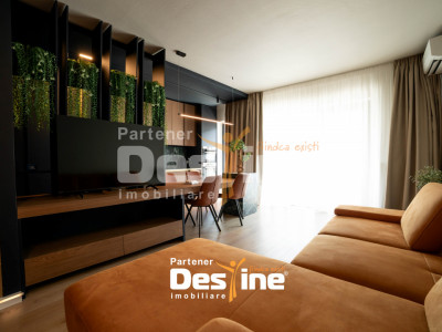 Apartament modern cu 2 camere 65 mp, mobilat si utilat premium - Silk District