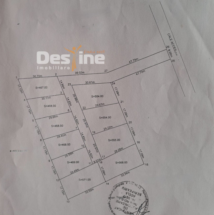 Valea Ursului , parcele de teren , 17.000 euro/ parcela