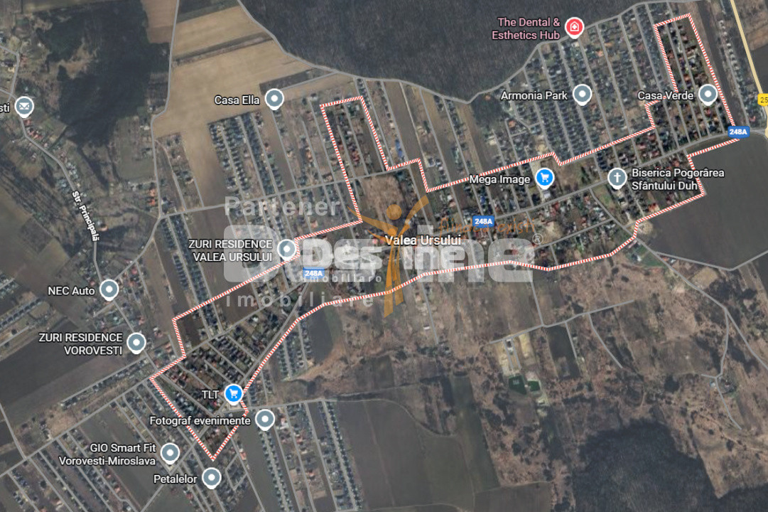 Valea Ursului , parcele de teren , 17.000 euro/ parcela