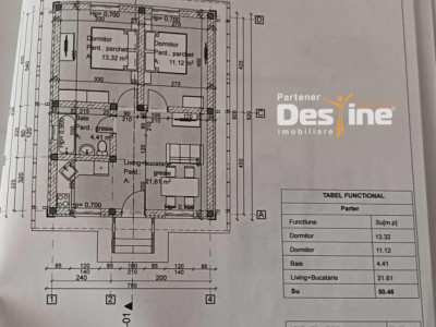Teren cu proiect aprobat pentru locuință situat excelent în Valea Lupului