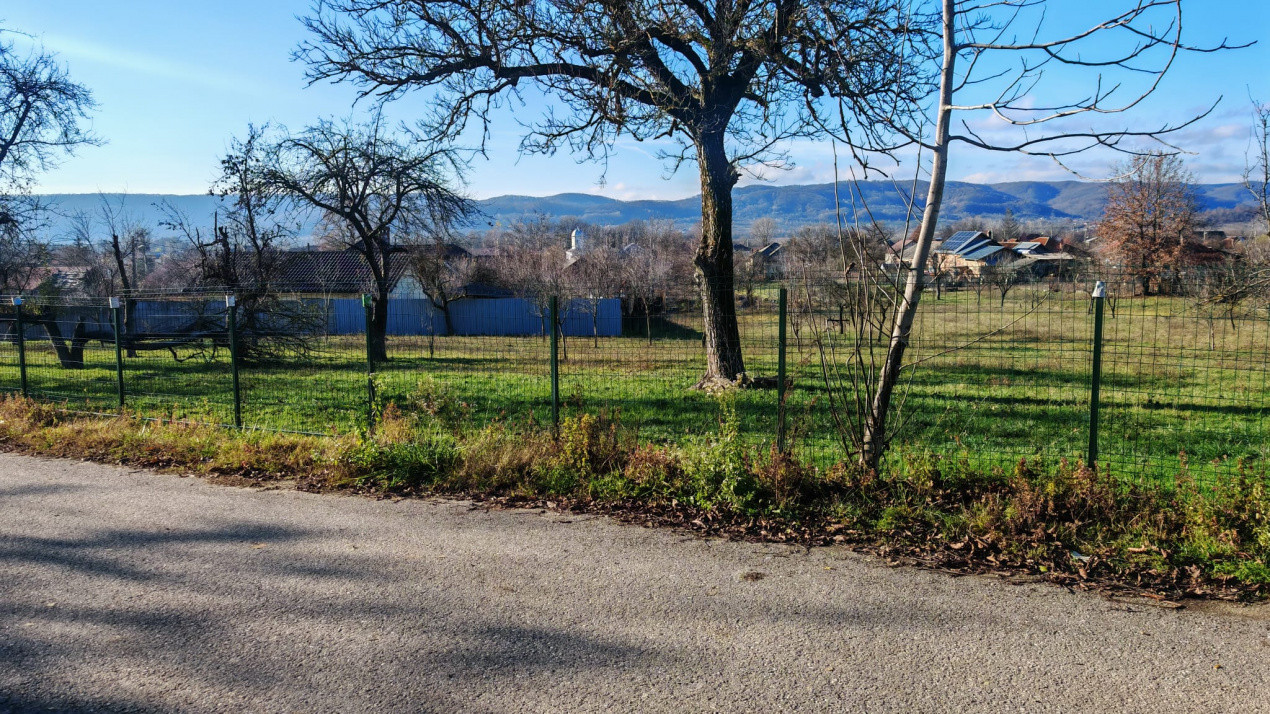 Teren de vânzare – 2.550 mp, poziție excelentă, Stâlpeni (zona centrală), jud AG