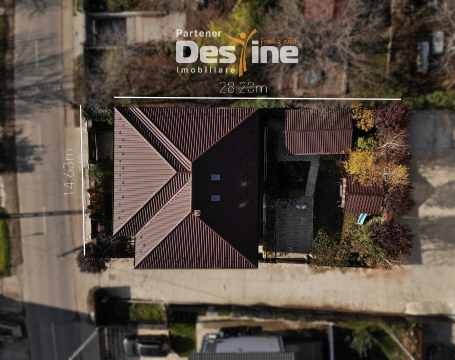 Casă individuală stil grecesc cu 5 camere S+P+1+pod, 200 mp + teren Valea Adanca