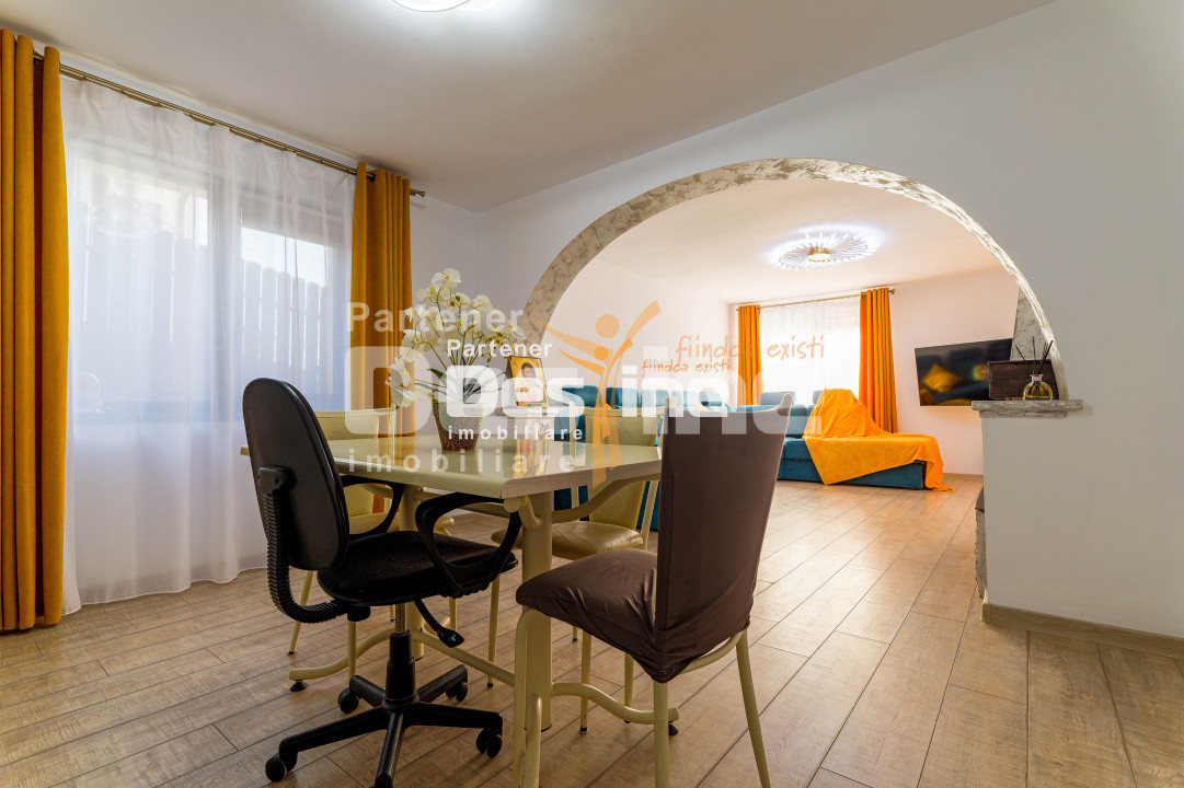 Casă individuală stil grecesc cu 5 camere S+P+1+pod, 200 mp + teren Valea Adanca