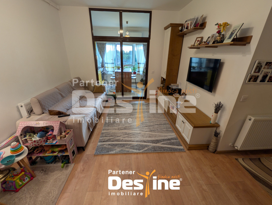 Apartament 3 camere 66 mp balcon, loc de parcare + boxă - Alpha Bank Păcurari