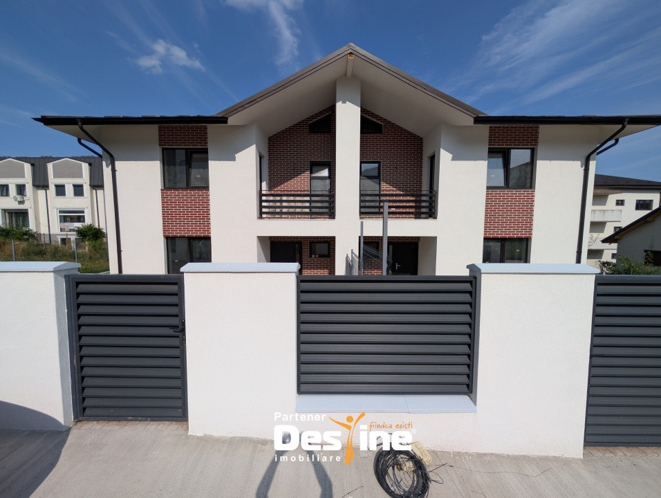 Duplex modern P+1+Pod 120 mp 4 camere finisaje premium poziție excelenta