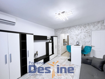 Garsonieră Nicolina | Complet renovată | Mobilată | Etaj 2