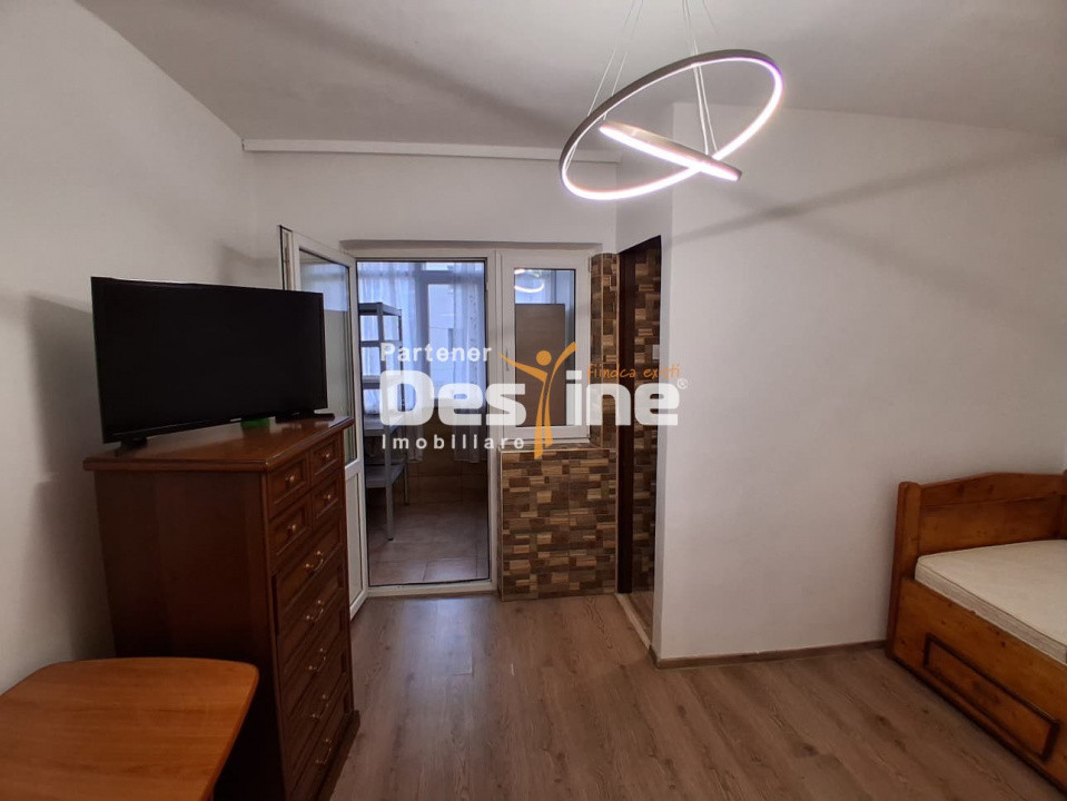 Frumoasa – Garsonieră etaj 1/4, AC, mobilată și utilată, suprafață totală 25mp