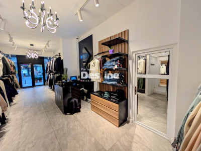 Spațiu comercial, pietonal Ștefan cel Mare – 40mp, utilat cu AC, grup sanitar