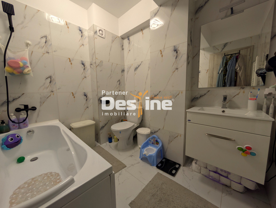 Apartament 2 camere decomandat 49 mp intermediar loc parcare balcon Valea Adanca