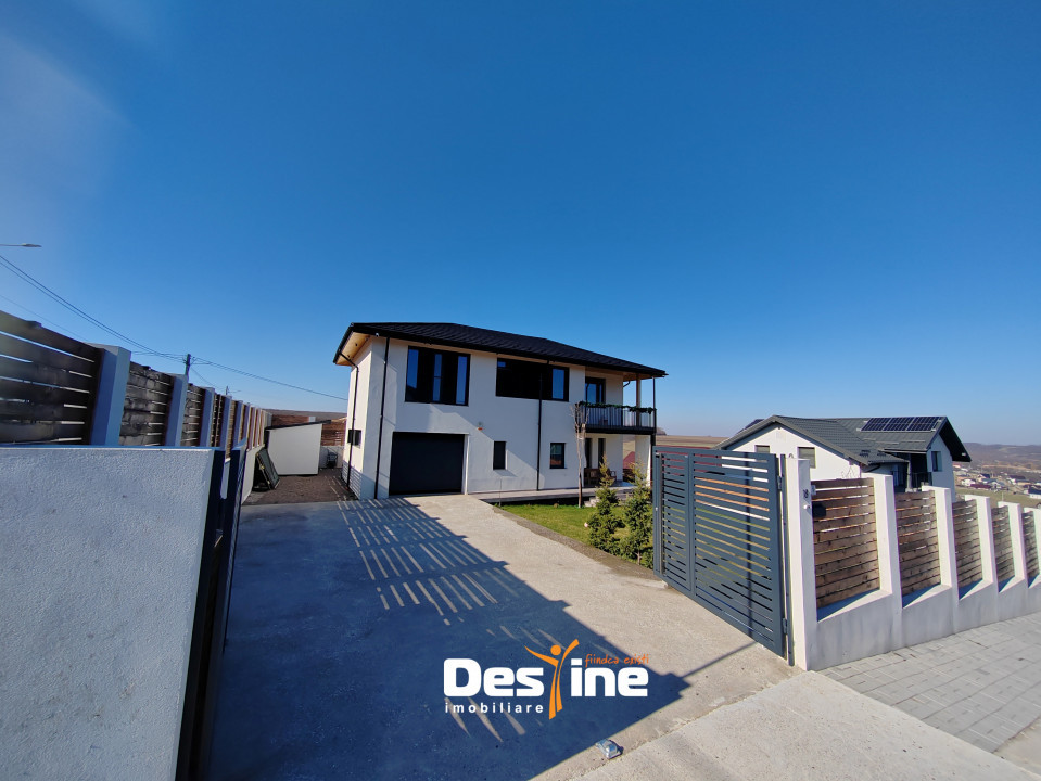 CORNESTI - Casa moderna P+1+POD, Clasa A, 196.5 mp + 500 mp teren