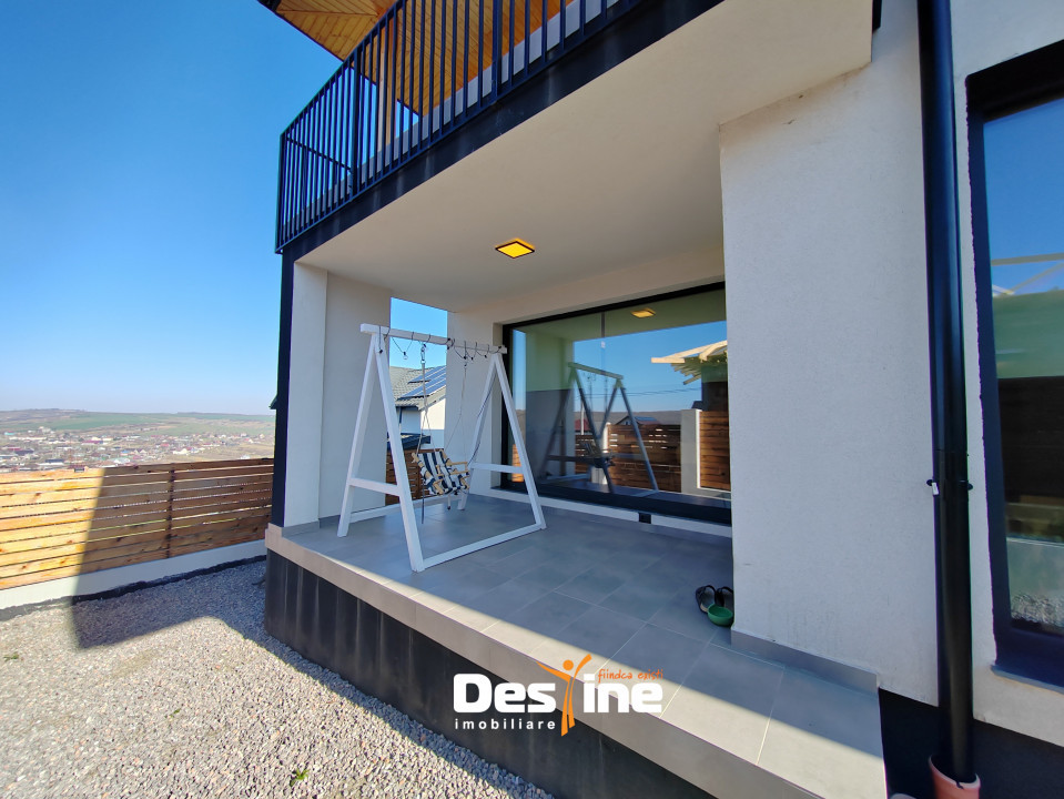 CORNESTI - Casa moderna P+1+POD, Clasa A, 196.5 mp + 500 mp teren