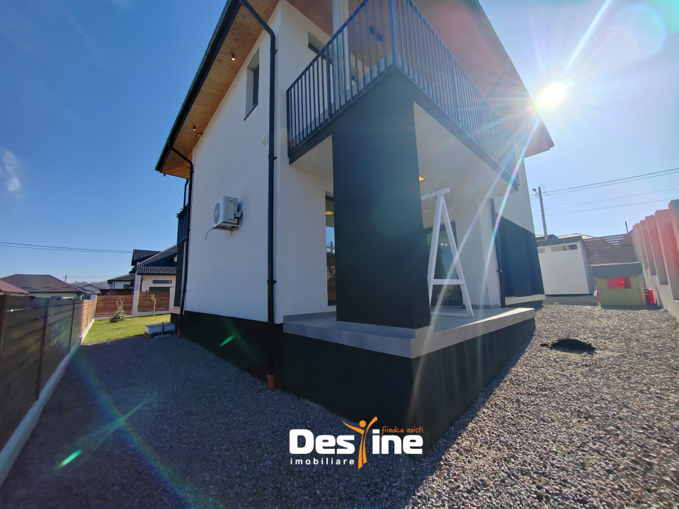 CORNESTI - Casa moderna P+1+POD, Clasa A, 196.5 mp + 500 mp teren