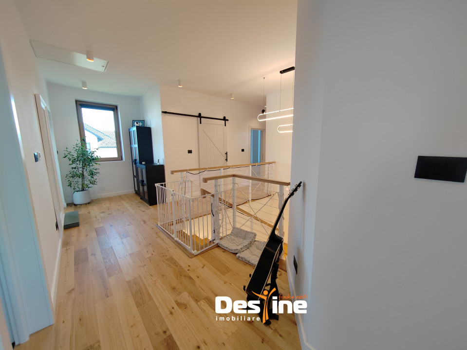 CORNESTI - Casa moderna P+1+POD, Clasa A, 196.5 mp + 500 mp teren