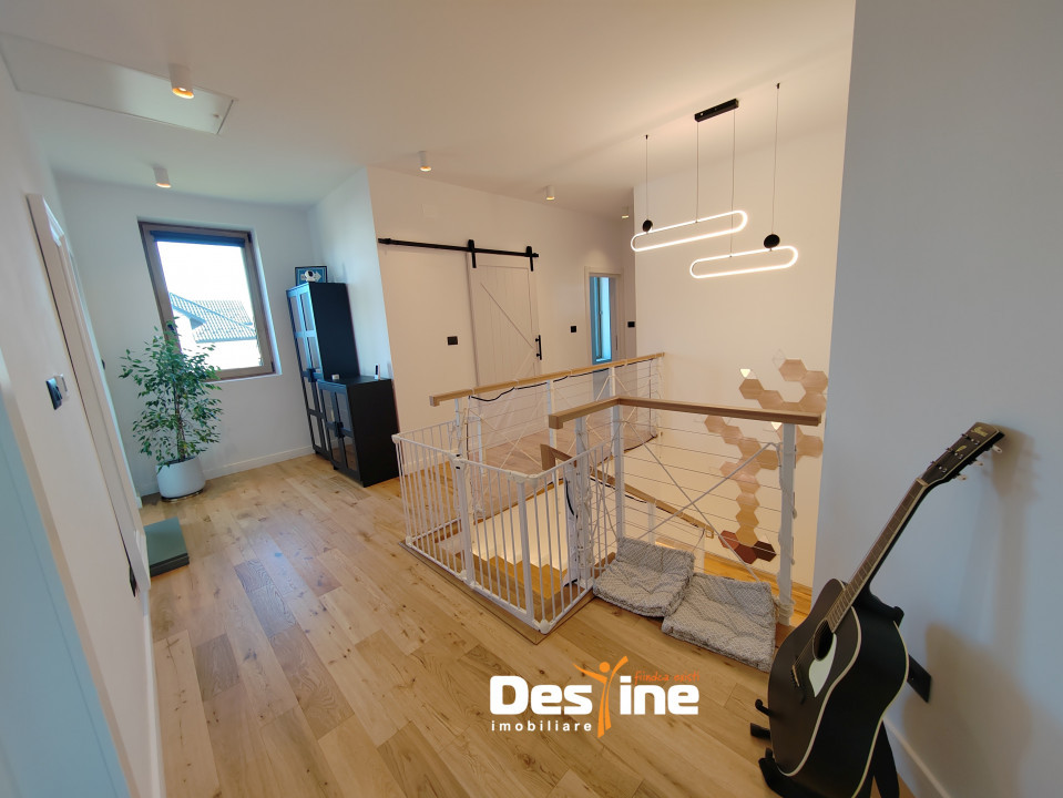 CORNESTI - Casa moderna P+1+POD, Clasa A, 196.5 mp + 500 mp teren