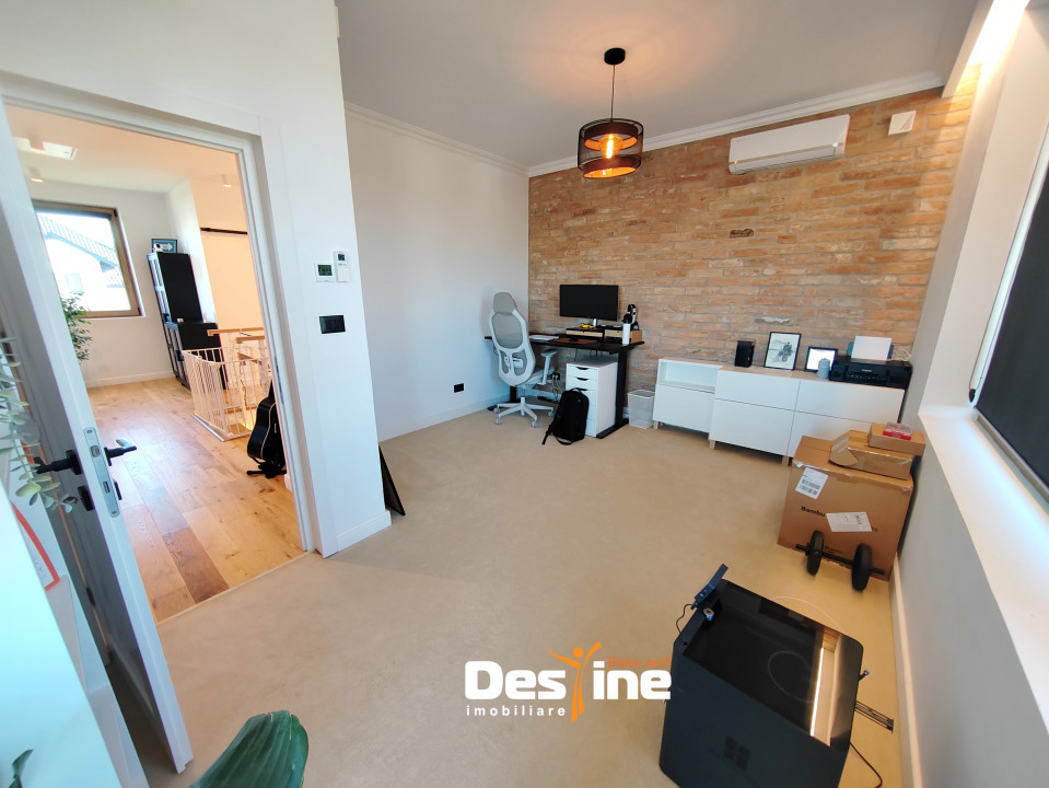 CORNESTI - Casa moderna P+1+POD, Clasa A, 196.5 mp + 500 mp teren