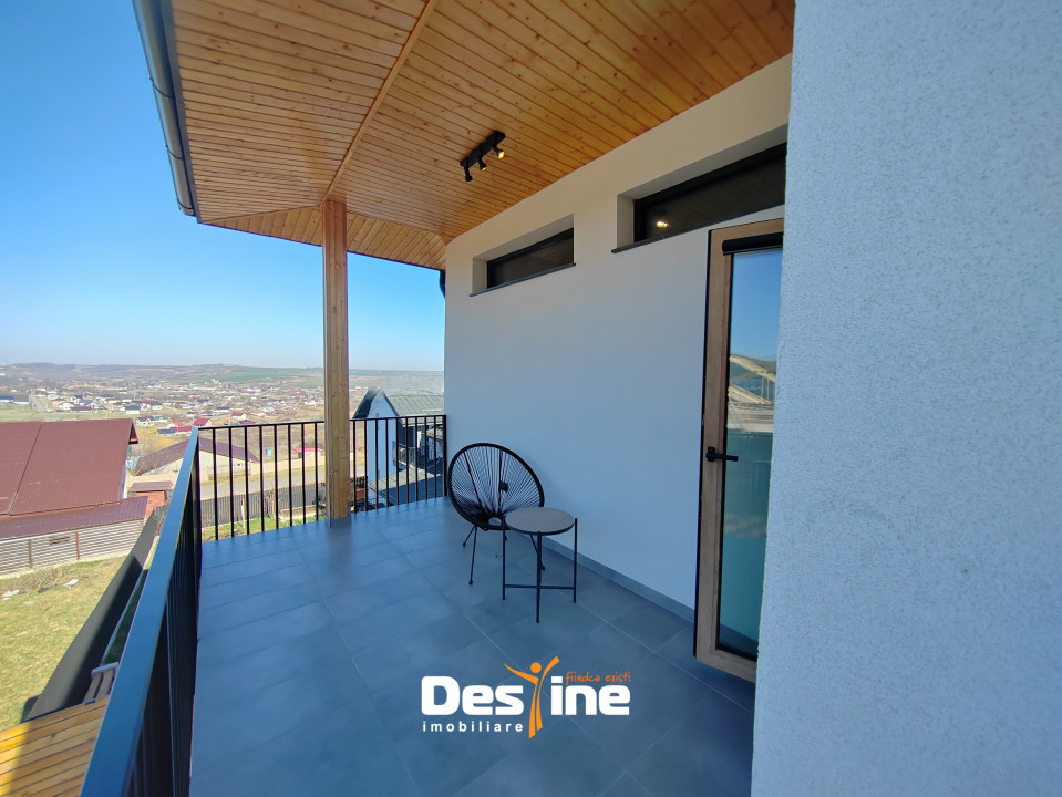 CORNESTI - Casa moderna P+1+POD, Clasa A, 196.5 mp + 500 mp teren