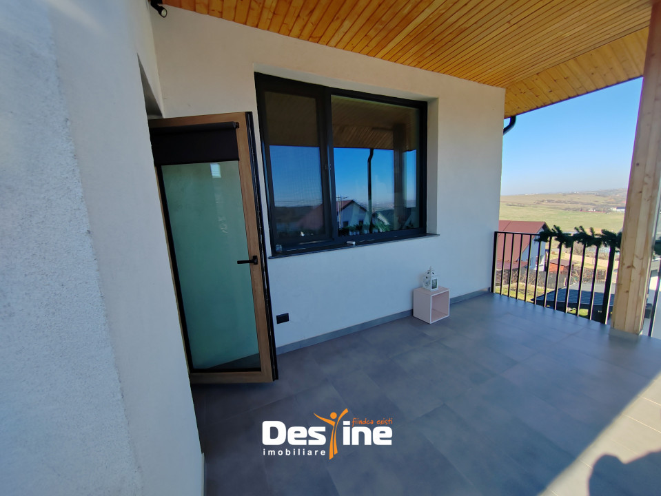 CORNESTI - Casa moderna P+1+POD, Clasa A, 196.5 mp + 500 mp teren