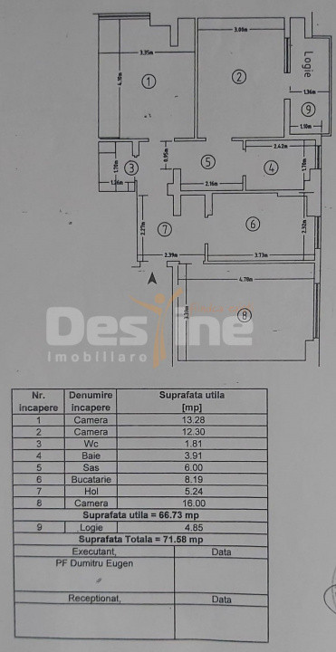 Dacia, Apartament 3 camere, DECOMANDAT, 143.900 EURO