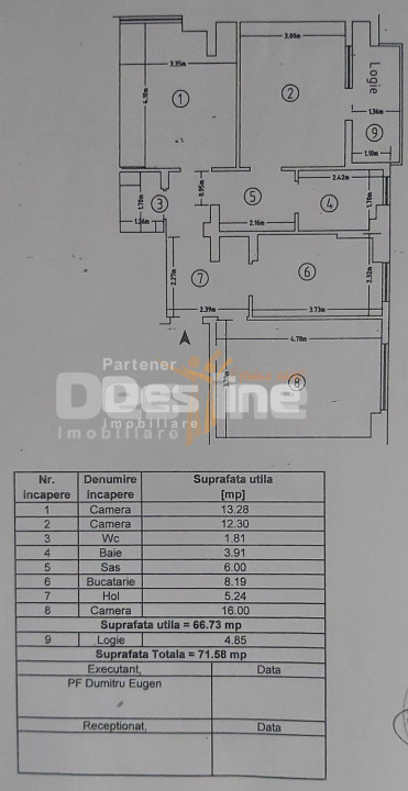 Dacia, Apartament 3 camere, DECOMANDAT, 143.990 EURO