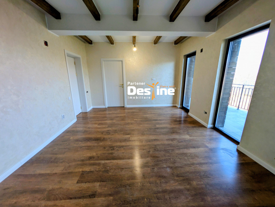 Casă design Nordic D+P+1+POD stil Scandinav 160 mpU și 800 mp teren Rond Bucium