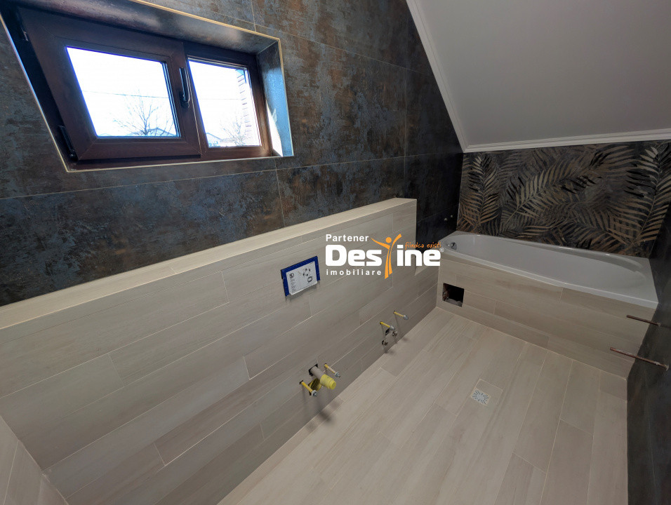 Casă design Nordic D+P+1+POD stil Scandinav 160 mpU și 800 mp teren Rond Bucium