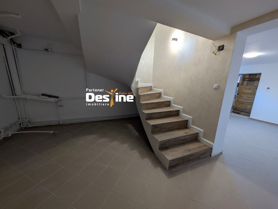 Casă design Nordic D+P+1+POD stil Scandinav 160 mpU și 800 mp teren Rond Bucium