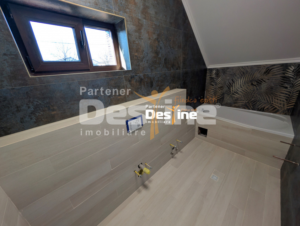 Casă design Nordic D+P+1+POD stil Scandinav 160 mpU și 800 mp teren Rond Bucium