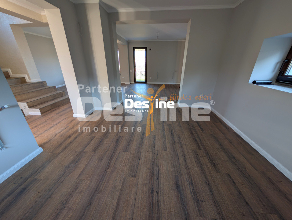 Casă design Nordic D+P+1+POD stil Scandinav 160 mpU și 800 mp teren Rond Bucium