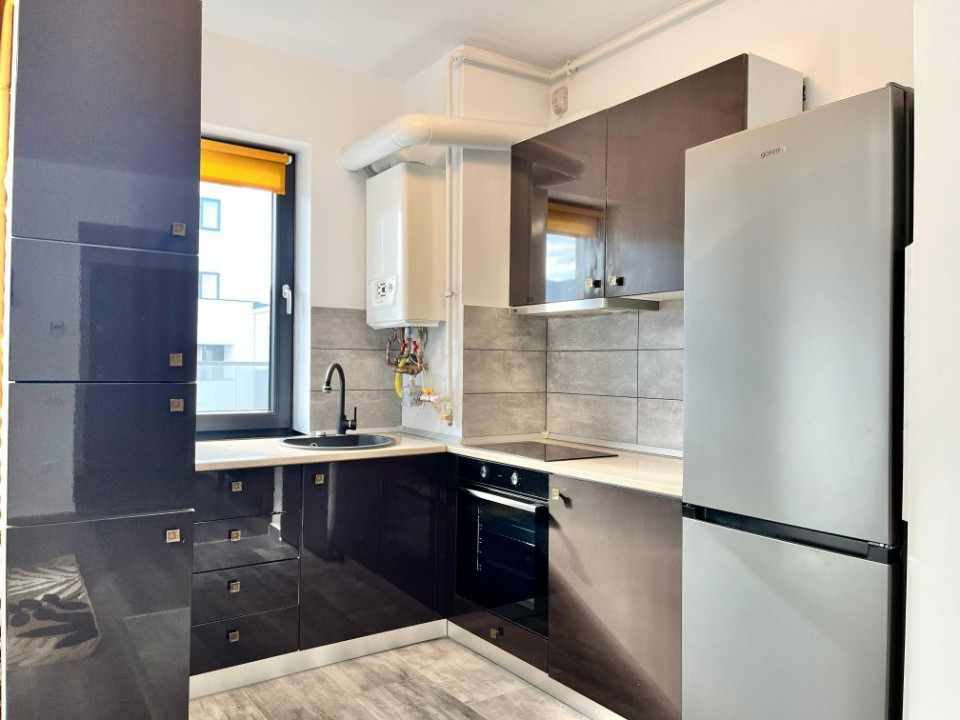 Studio 54 mp, etaj intermediar, balcon si loc de parcare, situat in Noua