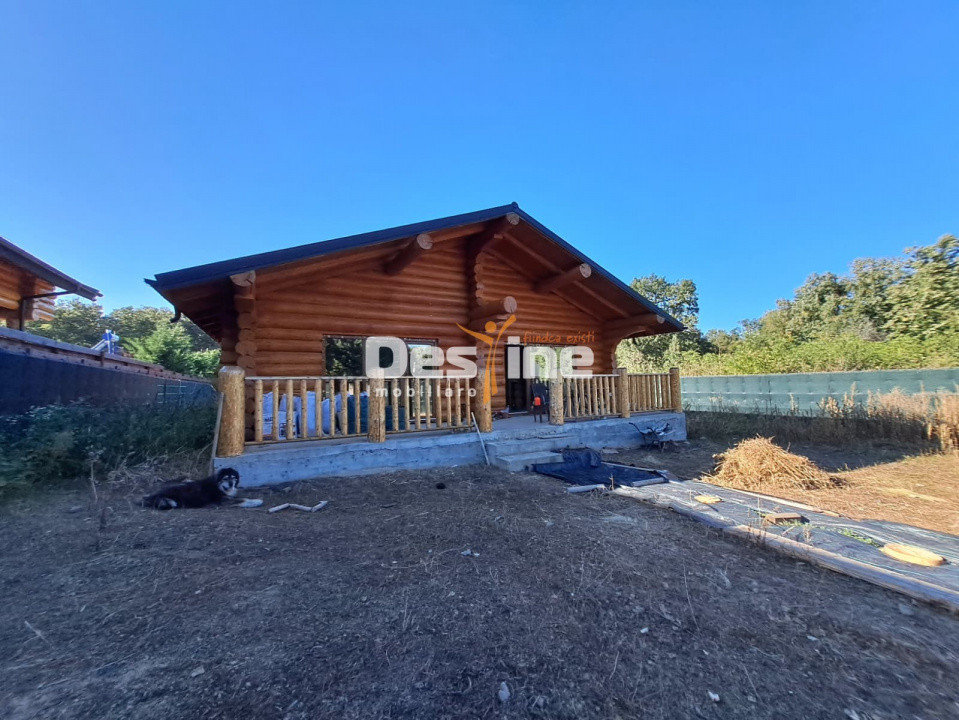 Ciurbesti - Miroslava, Cabana de lemn 117mp, 69.900 euro